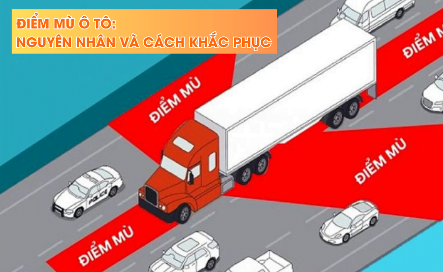 ĐIỂM MÙ Ô TÔ NGUYÊN NHÂN VÀ CÁCH KHẮC PHỤC