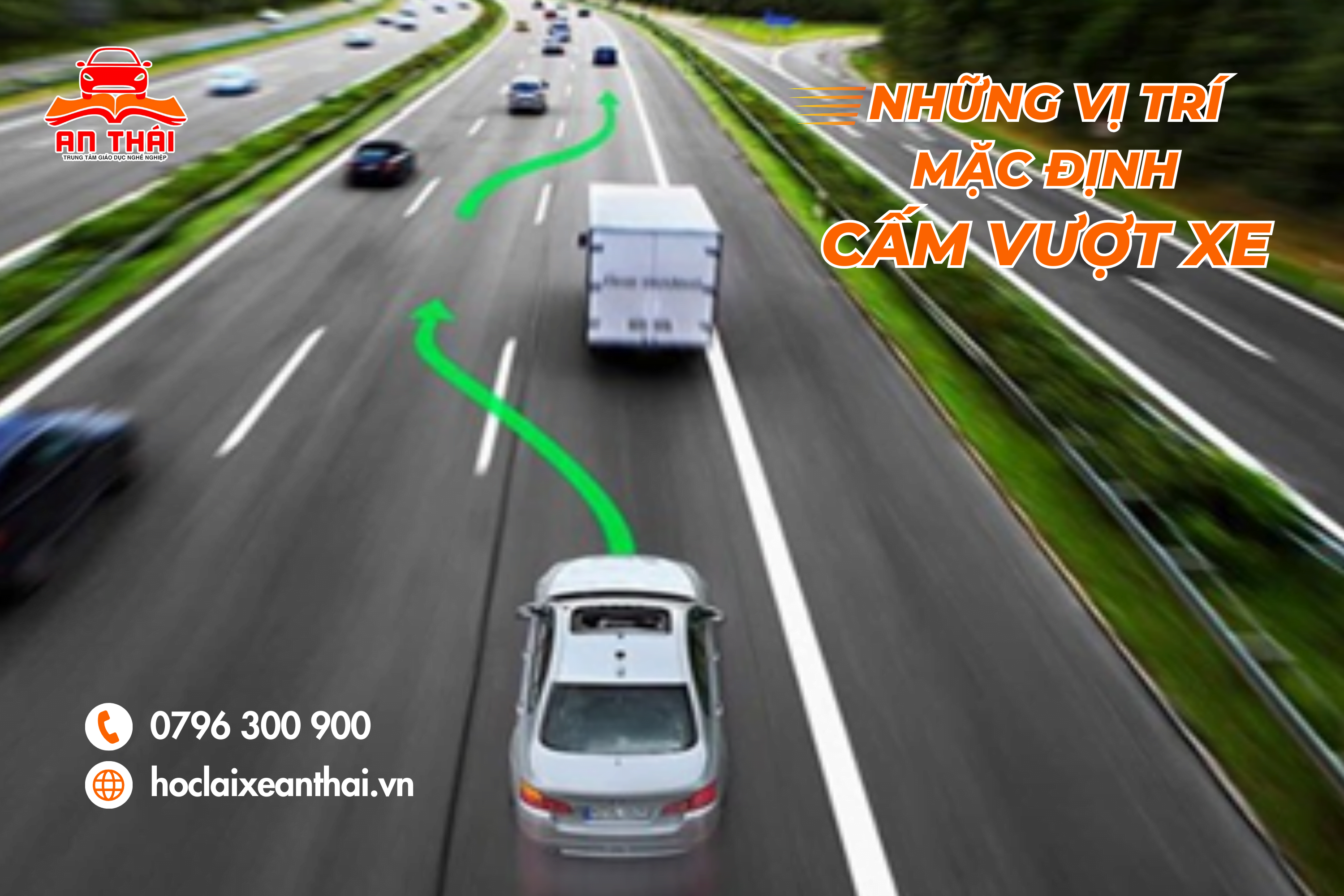 Những vị trí mặc định cấm được vượt xe mà tài xế nào cũng cần nắm rõ