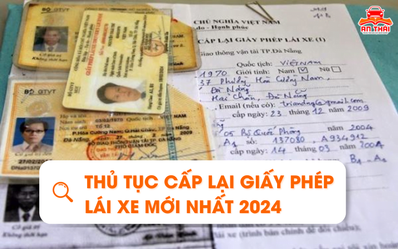 cấp lại giấy phép lái xe