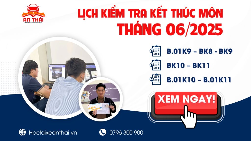 kiểm tra kết thúc môn tháng 06.2025