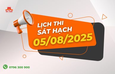 lịch thi sát hạch lái xe