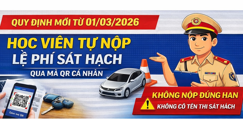 lệ phí thi sát hạch
