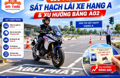 thi sát hạch lái xe hạng A