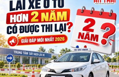 BỎ THI sát hạch LÁI xe HƠN 2 NĂM, CÓ PHẢI HỌC LẠI TỪ ĐẦU KHÔNG?