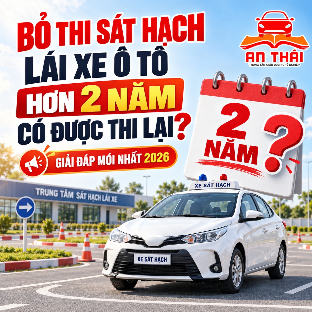 BỎ THI sát hạch LÁI xe HƠN 2 NĂM, CÓ PHẢI HỌC LẠI TỪ ĐẦU KHÔNG?